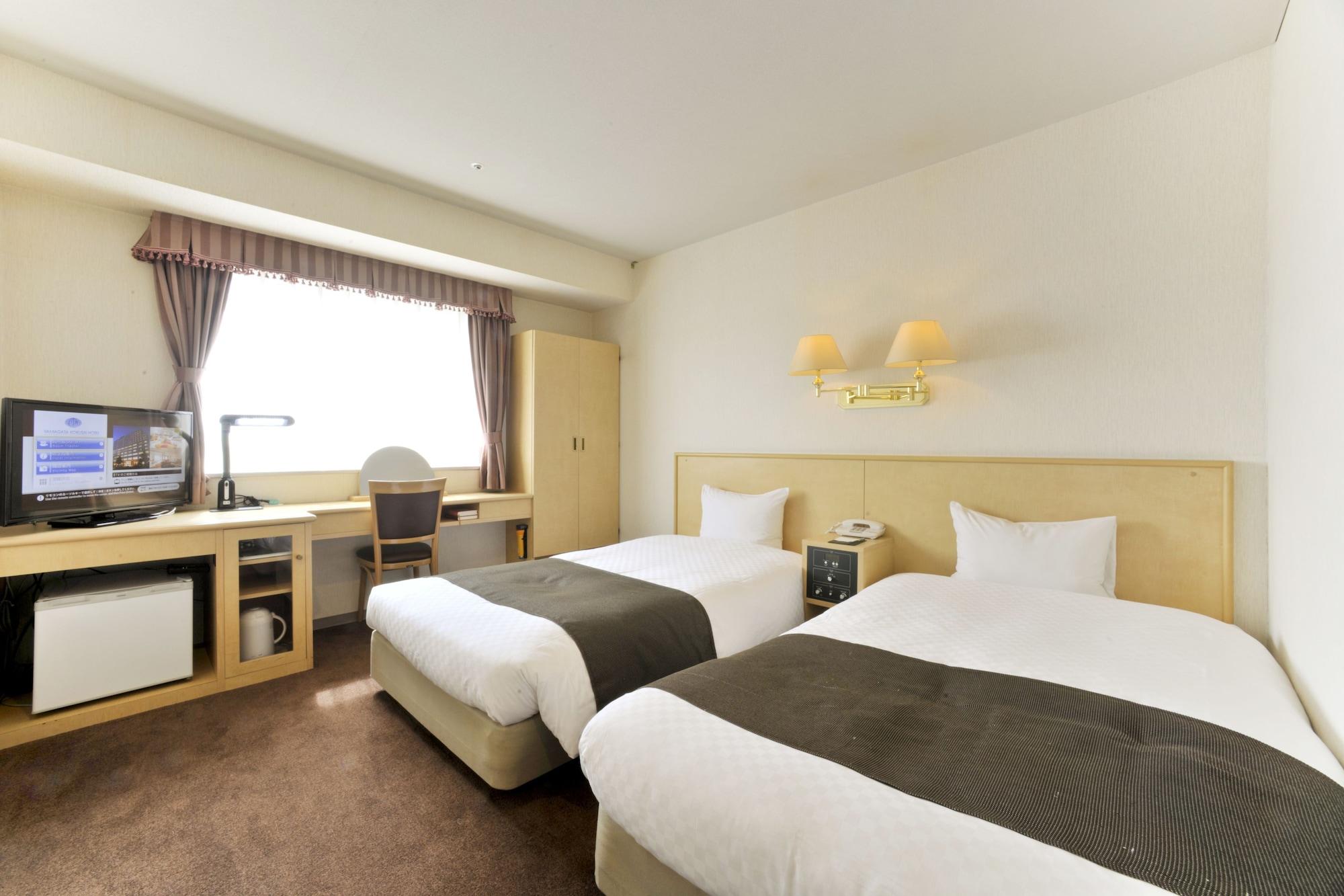 Yamagata Kokusai Hotel Exterior foto