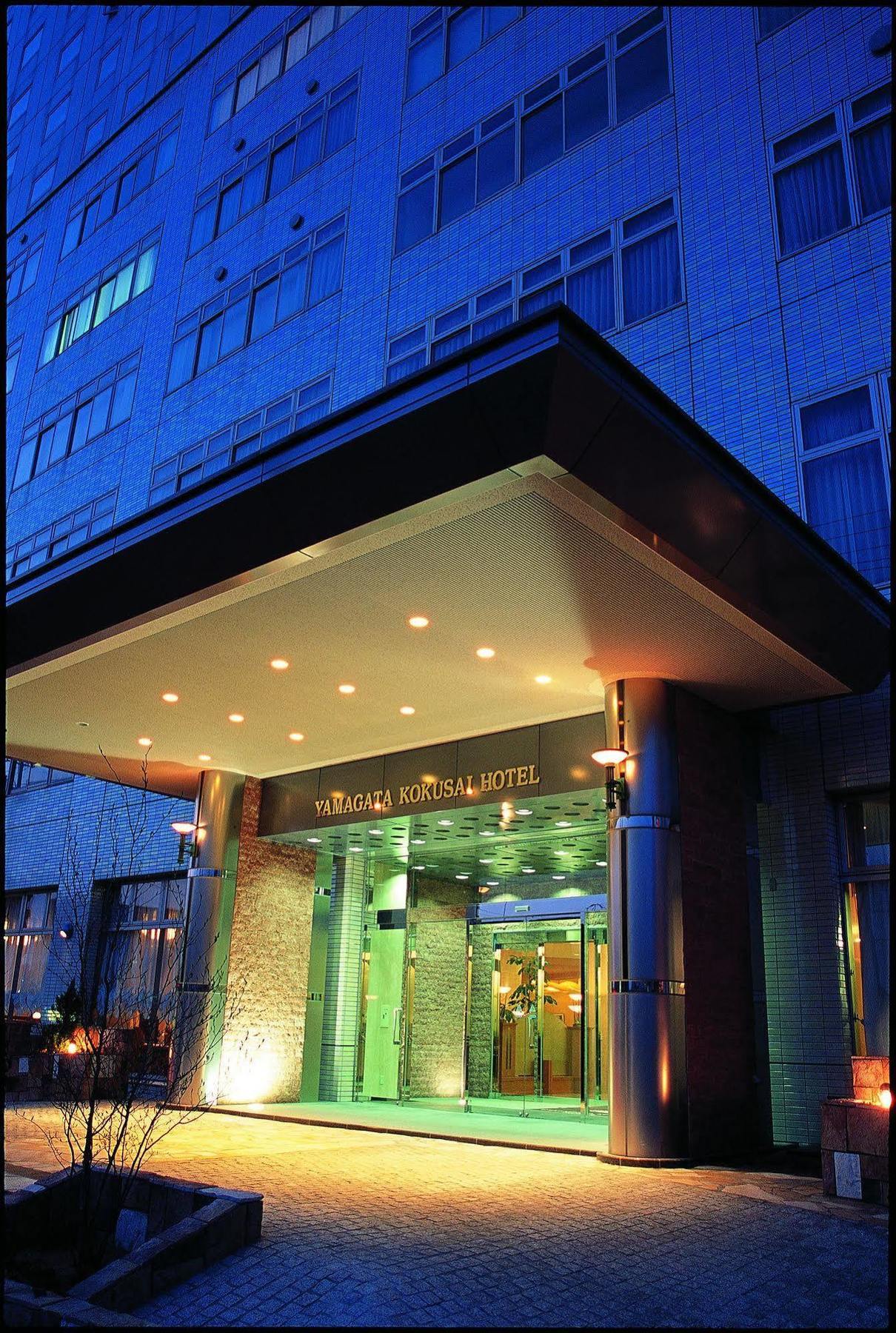 Yamagata Kokusai Hotel Exterior foto